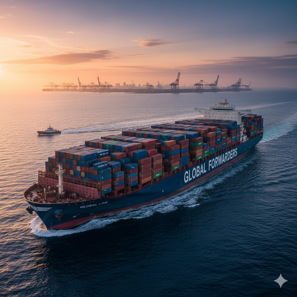 International Cargo Ship - The Journey of Coffee